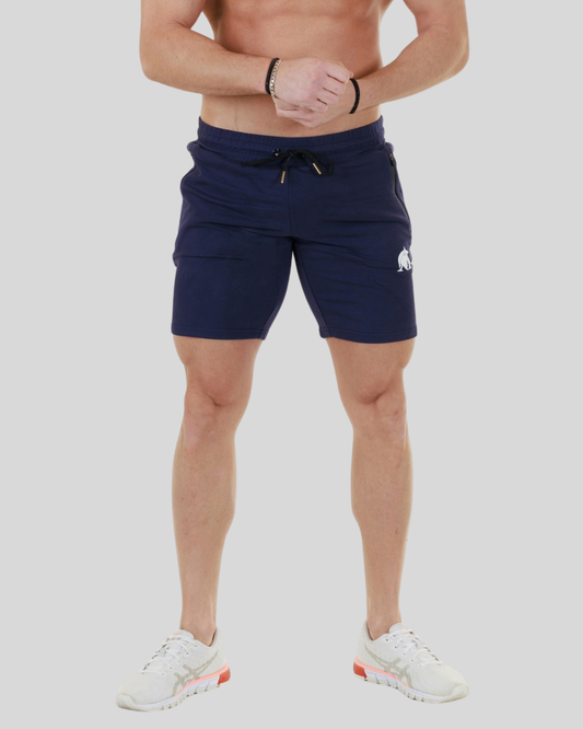 Tapered Shorts Navy