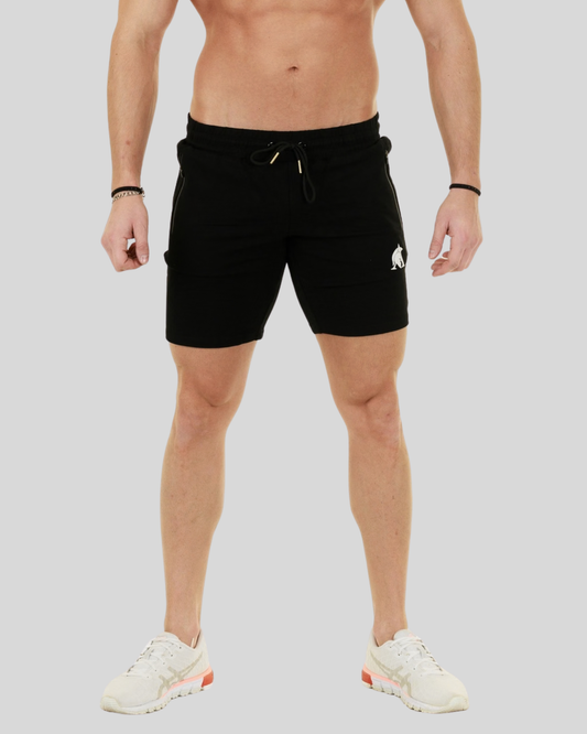 Tapered Shorts Black