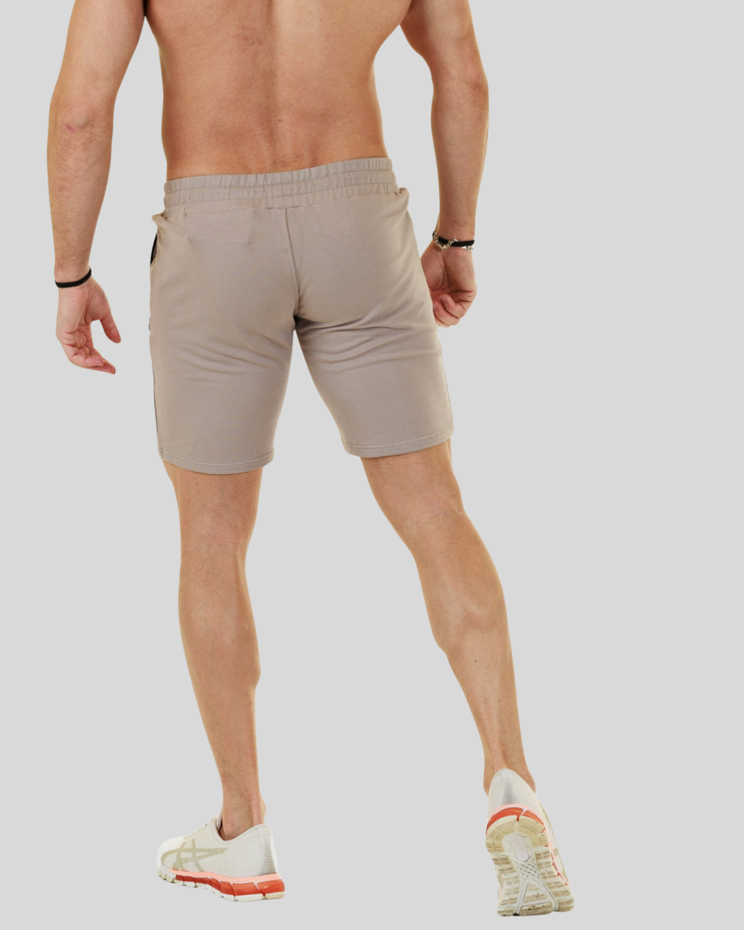 Tapered Shorts Grey