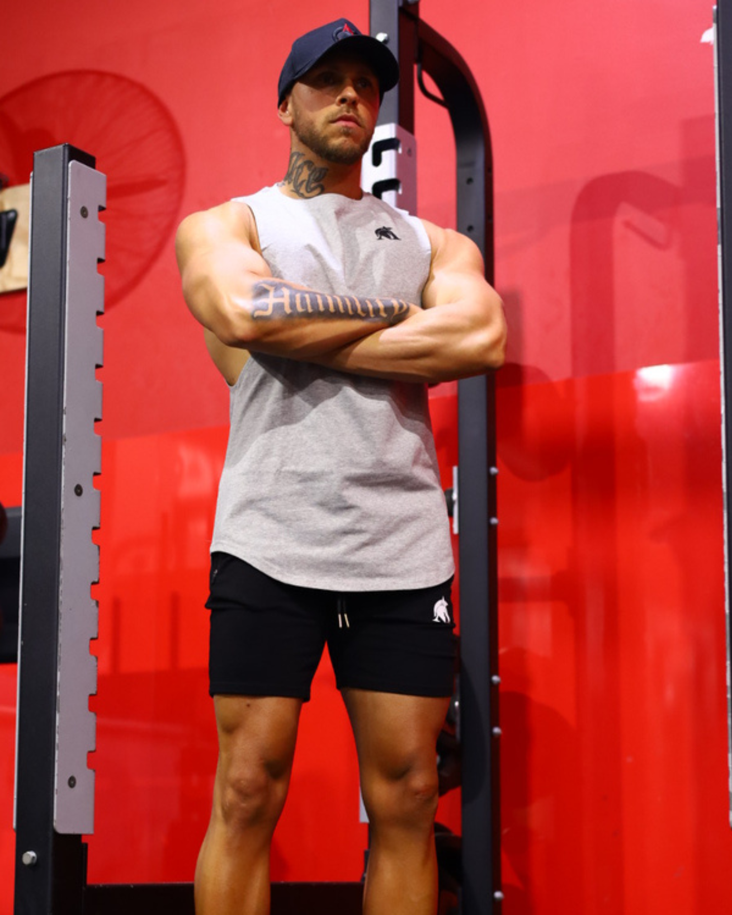 Tapered Shorts Black