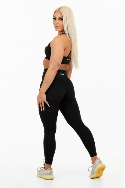 Luxe Pocket Leggings Black