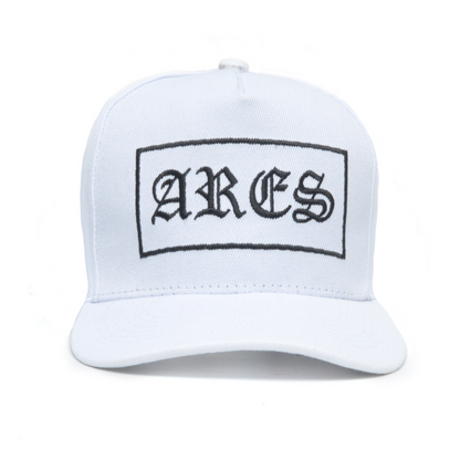 A-Frame Cap - Black on White - Aresactivewear