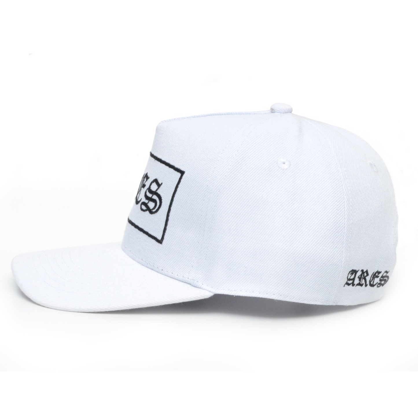 A-Frame Cap - Black on White - Aresactivewear